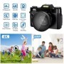 Cámara Digital profesional 4K, cámara de vídeo Digital de 48MP, enfoqu