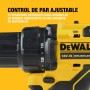 DEWALT Taladro atornillador compacto sin escobillas XR 18V Li-Ion 2 Ah, Sin cable, con maletín TSTAK, luz LED, 2 baterías,