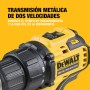 DEWALT Taladro atornillador compacto sin escobillas XR 18V Li-Ion 2 Ah, Sin cable, con maletín TSTAK, luz LED, 2 baterías,