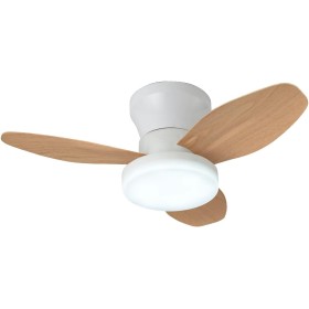 BEL AIR HOME - TAURUS Ceiling Fan with DC Motor and LED Light 24W, 6 Air Speeds and 3 Light Temperatures, Remote Control