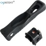 OSTENT Funda de silicona Motionplus Motion Plus + compatible con el mando a distancia de Nintendo Wii Color del juego Black