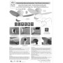 BEL AIR HOME - TAURUS Ceiling Fan with DC Motor and LED Light 24W, 6 Air Speeds and 3 Light Temperatures, Remote Control