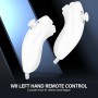Sporgo Juego de 2 Controladores Nunchuk para Wii: Wii U Video Gamepad, Los Controladores Nunchuck de Repuesto Son Perfectamente