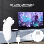 Sporgo Juego de 2 Controladores Nunchuk para Wii: Wii U Video Gamepad, Los Controladores Nunchuck de Repuesto Son Perfectamente