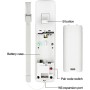 Wii Remote Controller, Wii Controllers, Replacement Remote Game Controller for Nintendo Wii/Wii U, with Silicone Case and Wrist