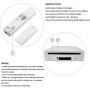 Wii Remote Controller, Wii Controllers, Replacement Remote Game Controller for Nintendo Wii/Wii U, with Silicone Case and Wrist