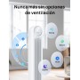 Ventilador de torre Dreo Nomad One con mando a distancia, silencioso de 7,3 m/s de velocidad, oscilante de 90° con 4