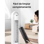 Ventilador de torre Dreo Nomad One con mando a distancia, silencioso de 7,3 m/s de velocidad, oscilante de 90° con 4