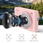 Mini cámara Digital 4K HD, lente Sony de 44M píxeles, pantalla de 2,4 