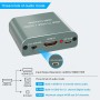 Ozvavzk HDMI Audio Extractor 4K@60Hz,HDMI a HDMI Óptico+RL+3.5MM Convertidor de Splitter HDMI Audio Estéreo para PS4/5 box