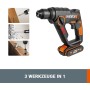 Worx WX390 - H3™Taladro/Atornilllador/Martillo 1 Bat. 20v-2,0Ah Li-Ion