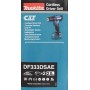 Taladro inalámbrico Makita DF333DSAE de 12 V como máximo/2,0 Ah, 2 baterías+cargador en funda de transporte, negro, azul