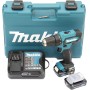 Taladro inalámbrico Makita DF333DSAE de 12 V como máximo/2,0 Ah, 2 baterías+cargador en funda de transporte, negro, azul