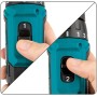 Taladro inalámbrico Makita DF333DSAE de 12 V como máximo/2,0 Ah, 2 baterías+cargador en funda de transporte, negro, azul