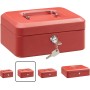 ARREGUI Elegant C9215 Caja Caudales con Llave para Contar y Transportar Dinero | Caja de Seguridad de acero con bandeja interior