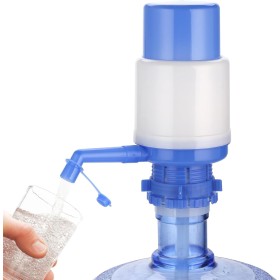 Bomba dispensadora de agua manual para botellas de agua de 19-23 L, longitud ajustable, tapa protectora (1)