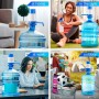 Bomba dispensadora de agua manual para botellas de agua de 19-23 L, longitud ajustable, tapa protectora (1)