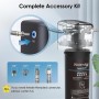 Waterdrop 10UA Sistema de Filtro de Agua para Debajo del Fregadero, 30.000 Litros Sistema de Filtrado de Agua de Alta Capacidad,