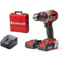 Einhell Taladro percutor atornillador inalámbrico TE-CD 18/50 Li-i BL Power X-Change (iones de litio, 18V, motor sin escobillas,