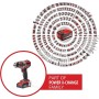 Einhell Taladro percutor atornillador inalámbrico TE-CD 18/50 Li-i BL Power X-Change (iones de litio, 18V, motor sin escobillas,
