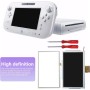JRSHOME Pantalla LCD de repuesto con digitalizador de vidrio táctil para Nintendo Wii U WiiU Gamepad
