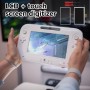 JRSHOME Pantalla LCD de repuesto con digitalizador de vidrio táctil para Nintendo Wii U WiiU Gamepad