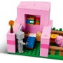 LEGO Minecraft La Casa-Cerdo Bebé, Granja con Animales de Juguete para Niños y Niñas de 7 Años o Más, Bioma Bosque y Personajes