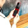 uleway Teléfono Móvil para Mayores, con Tapa de Teclas Grandes, Botón SOS, Pantalla de 2,4 Pulgadas, Llamada Rápida, Sonido