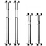 Soporte ajustable para fregadero de cocina de 30 a 80 cm, patas de soporte de instalación inferior de acero inoxidable para
