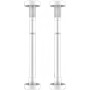 Soporte ajustable para fregadero de cocina de 30 a 80 cm, patas de soporte de instalación inferior de acero inoxidable para