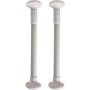 Soporte ajustable para fregadero de cocina de 30 a 80 cm, patas de soporte de instalación inferior de acero inoxidable para