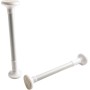 Soporte ajustable para fregadero de cocina de 30 a 80 cm, patas de soporte de instalación inferior de acero inoxidable para