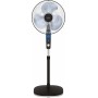 Rowenta Essential+ Quiet Standing Fan – Automatic Oscillation, 3 Speeds, Air Flow 55 m³/min, Height Adjustable up to 140 cm, Low