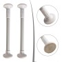 Soporte ajustable para fregadero de cocina de 30 a 80 cm, patas de soporte de instalación inferior de acero inoxidable para