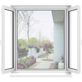 Pantalla Mosquitera Universal Apalus, Malla Lavable, Red Ajustable, Tamaño de la Ventana DIY - Protección contra Mosquitos y