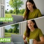 Pantalla Mosquitera Universal Apalus, Malla Lavable, Red Ajustable, Tamaño de la Ventana DIY - Protección contra Mosquitos y