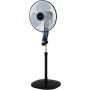 Rowenta Essential+ Quiet Standing Fan – Automatic Oscillation, 3 Speeds, Air Flow 55 m³/min, Height Adjustable up to 140 cm, Low