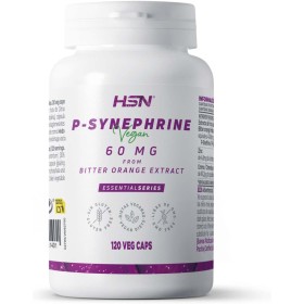 HSN P-Sinefrina 60mg | 120 Cápsulas Vegetales | 100% Natural | Sinefrina procedente de la Naranja Amarga: Contribuye al manejo