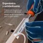 Presch Cincel para madera 50mm - Perfectamente afilado para uso inmediato - Profesional con ángulo de cuña de 25° - Robusta