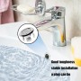 Cubierta de desagüe para lavabo, anillo de rebosadero para lavabo, repuesto para orificio de desbordamiento, orificio de