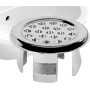 Cubierta de desagüe para lavabo, anillo de rebosadero para lavabo, repuesto para orificio de desbordamiento, orificio de