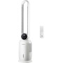 BEPER P206RAF300 Bladeless Cooler and Fan 65W, 3 Selectable Speeds, Touch Screen, Remote Control Included, White