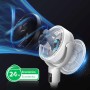 Aigostar Airflow – Quiet Standing Fan (23dB) with Remote Control, DC Motor 24W, Large Touch LED Display, 135° Oscillation, 9