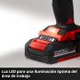 Einhell Taladro percutor sin cable TE-CD 18/48 Li-i (2x2,0 Ah) Power X-Change (iones de litio, incluye función de taladro de