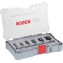 Bosch Professional Set de Brocas Fresadoras para Recortes y Bordes de 6 Piezas (para madera, vástago de Ø 8 mm, Accesorios