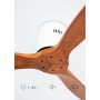 CREATE / WINDCALM/Ceiling fan with white light with Wi-Fi and remote control/40W, silent, Ø132 cm, 6 speeds, 3 light