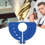Nueva herramienta para afilar brocas, plantilla de afilado para amoladora de taladro multiusos para carburo, amoladora angular