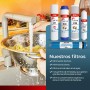 JACAR Filtros de Osmosis Inversa de 5 Etapas Universales con Membrana 50 Gpd Filtros Osmosis Compatible con casi todos los