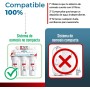 JACAR Filtros de Osmosis Inversa de 5 Etapas Universales con Membrana 50 Gpd Filtros Osmosis Compatible con casi todos los