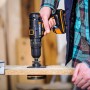 WORX Taladro percutor 20V | PowerShare |WX370.9 | No incluye baterías ni cargador | Ligero y compacto | Portabrocas 13mm | 2